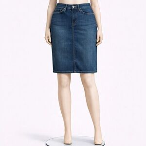 Gap 1969 denim pencil skirt, size 25